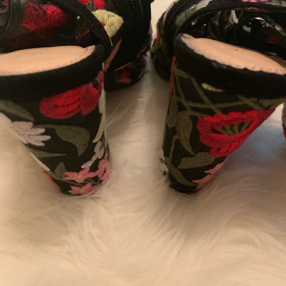 Floral heels